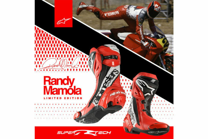 Alpinestars Launches the Randy Mamola Replica Boot at Aragon