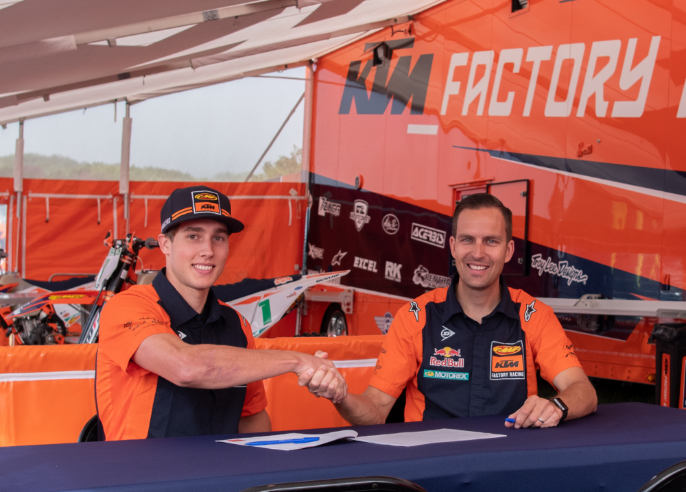 Ben Kelley Signs Three-Year Contract Extension to Join FMF KTM Factory Racing Team in 2020