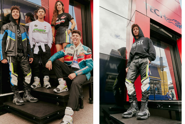Diesel’s Fall/Winter 2019 includes Alpinestars-branded apparel