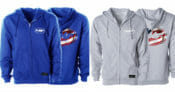 FMF Racing has Honor Zip fleece hoodies for Labor Day