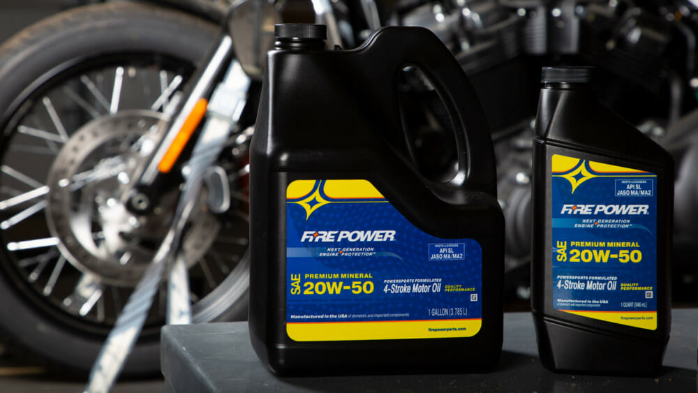 Fire Power Releases Racing Motor Oils Cycle News