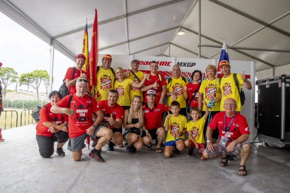 Multi-National Team HRC Prepares for the Motocross of Nations