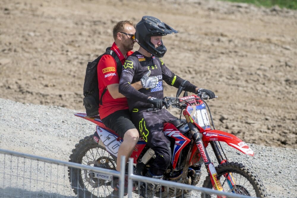 Multi-National Team HRC Prepares for the Motocross of Nations