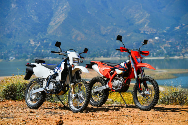 Suzuki DR-Z400S And KTM 500 EXC Comparison