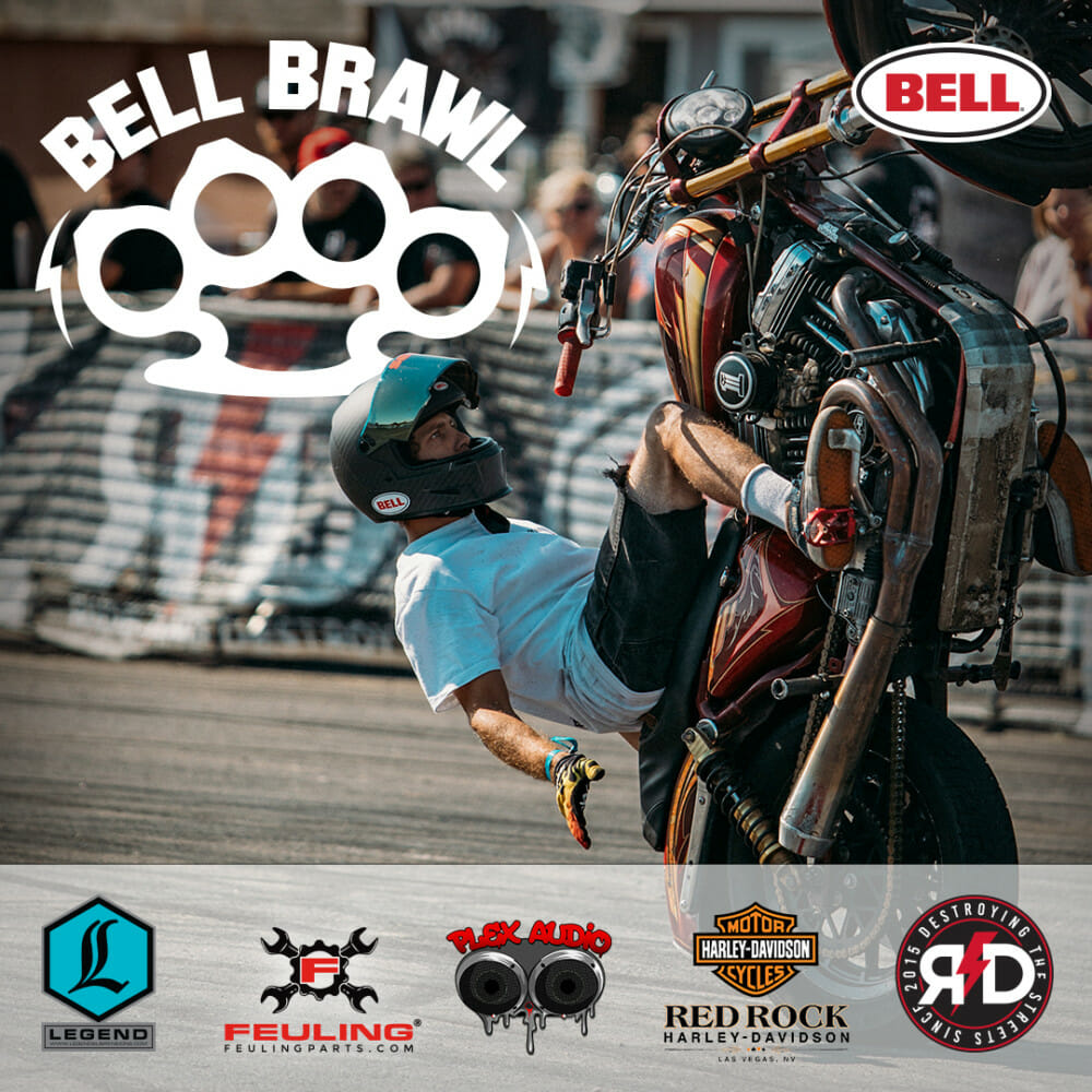 Bell Powersports' Bell Brawl Stunt Competition Returns to Las Vegas Red Rock Harley-Davidson for the Vegas Bike Fest on Saturday, October 5, 2019