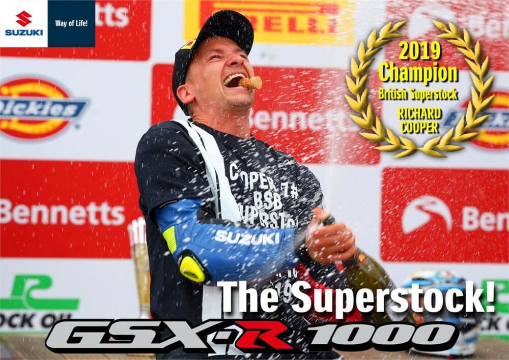 Suzuki GSX-R1000 British Superstock Victory Wallpaper Online