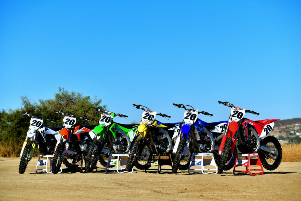 2020 450 Motocross Shootout | We brought the 2020 class of elite 450cc motocrossers into focus to determine the best of the bunch.