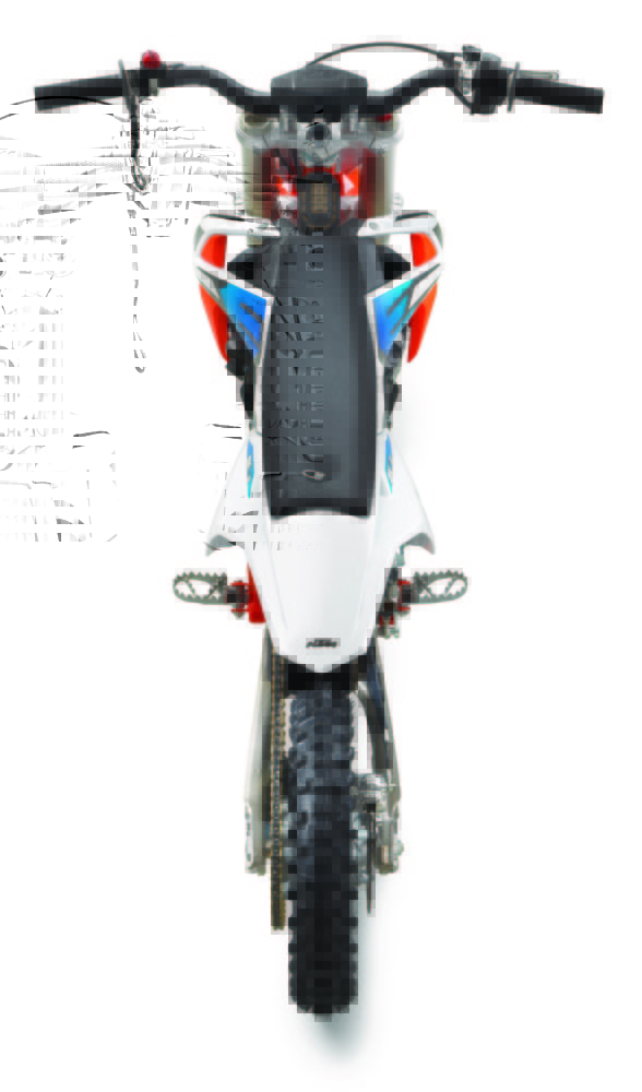 The KTM SX-E 5 was showcased for the first time in North America at Red Bull Straight Rhythm in Pomona, California.