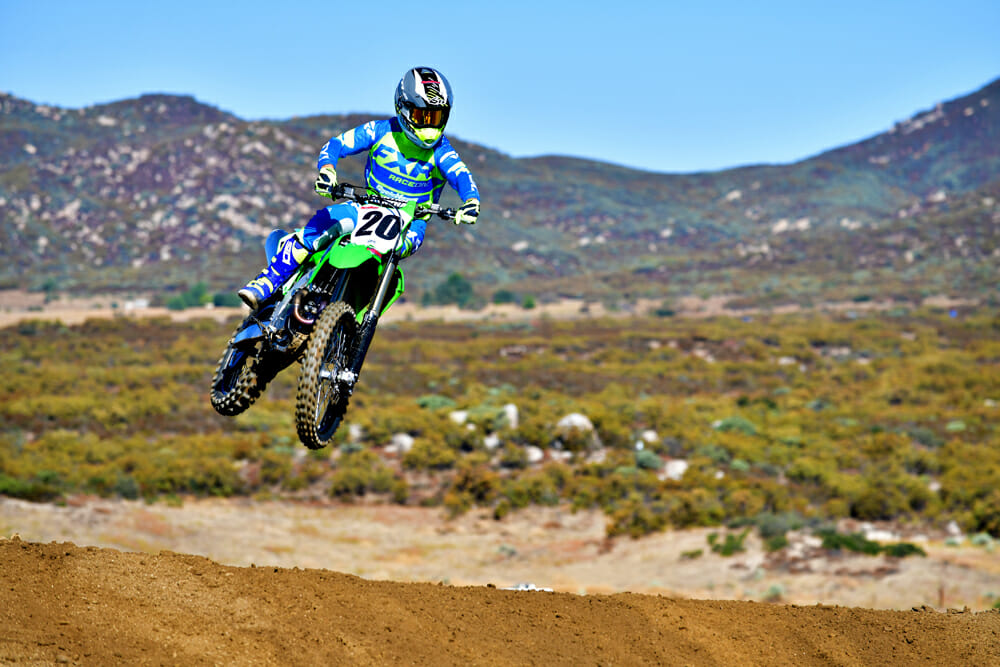 2020 450 Motocross Shootout 4th Place: Kawasaki KX450