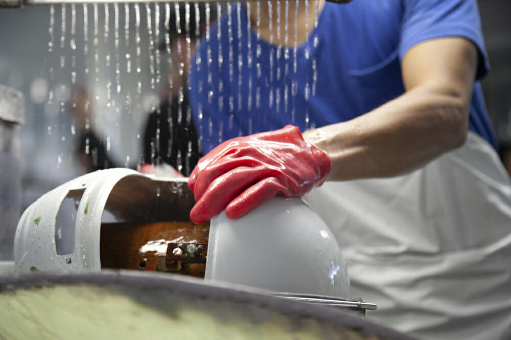 Building an Arai helmet