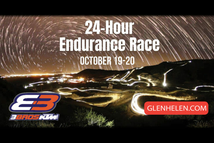 Glen Helen Raceway to Host 3 Bros 24-Hour Endurance Race