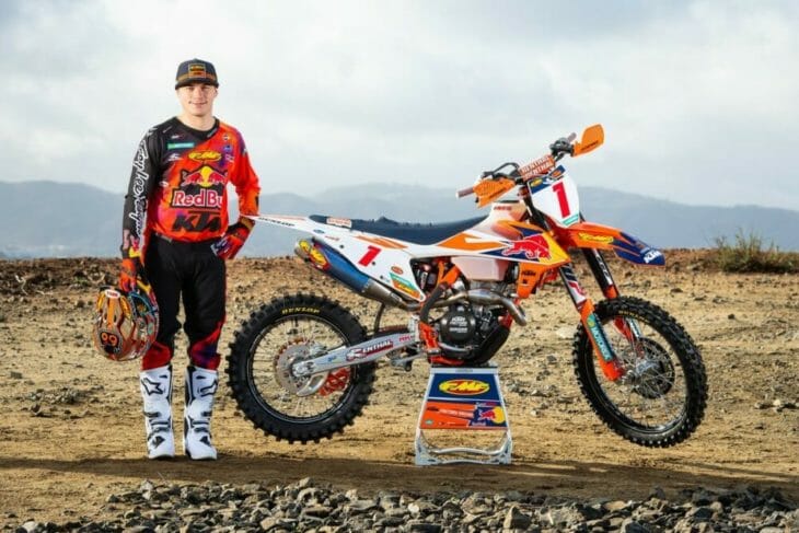 Kailub Russell to Miss Ironman GNCC Finale Due to Shoulder Injury