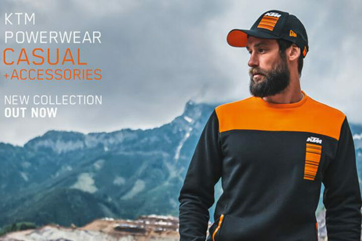 KTM has released its 2020 PowerWear collections of casual apparel and accessories.