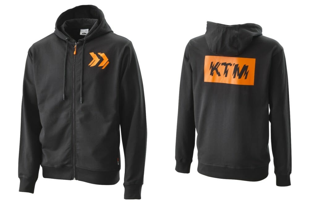 NEW KTM RADICAL ZIP HOODIE BLACK XX-LARGE 