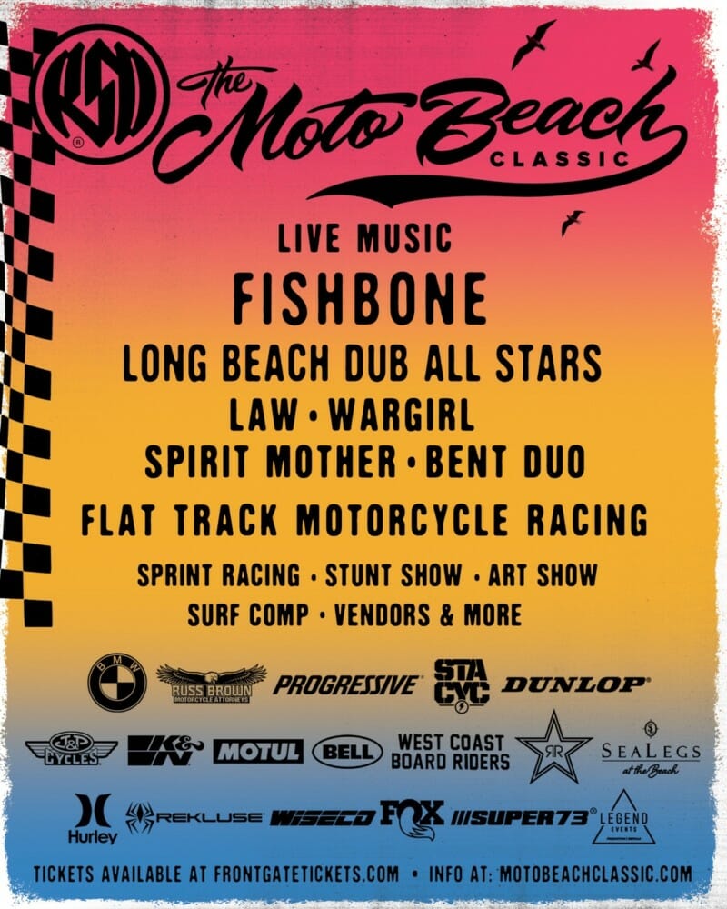 The Moto Beach Classic returns to Bolsa Chica Saturday, October 26th