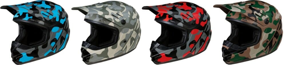 Z1R Rise Off-Road Camo Helmets