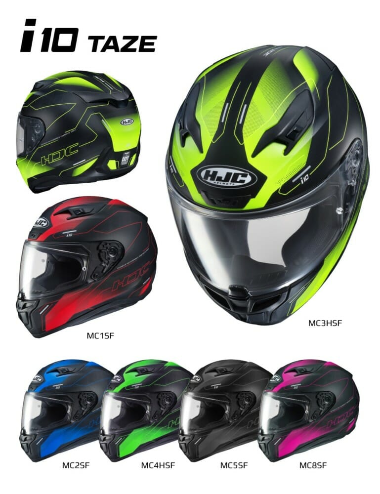 The brand-new i10 helmet from HJC replaces one of HJC's best sellers, the CL-17.