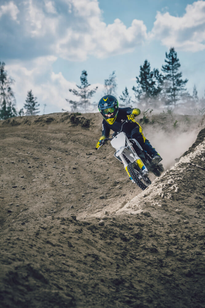 The all-new Husqvarna EE 5 electric Minibike is eligible to compete in the new Mini-E (4-6) Jr. class for the 2020 AMA Amateur National Motocross Championship season.