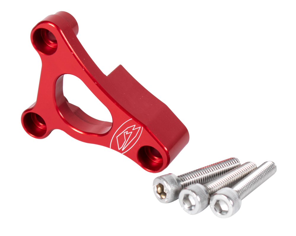 Billet aluminum clutch slave cylinder guards