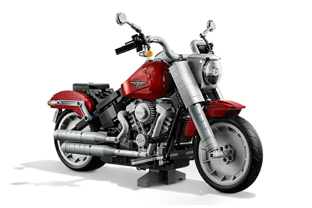 Harley-Davidson Fat Boy LEGO Creator Expert collection