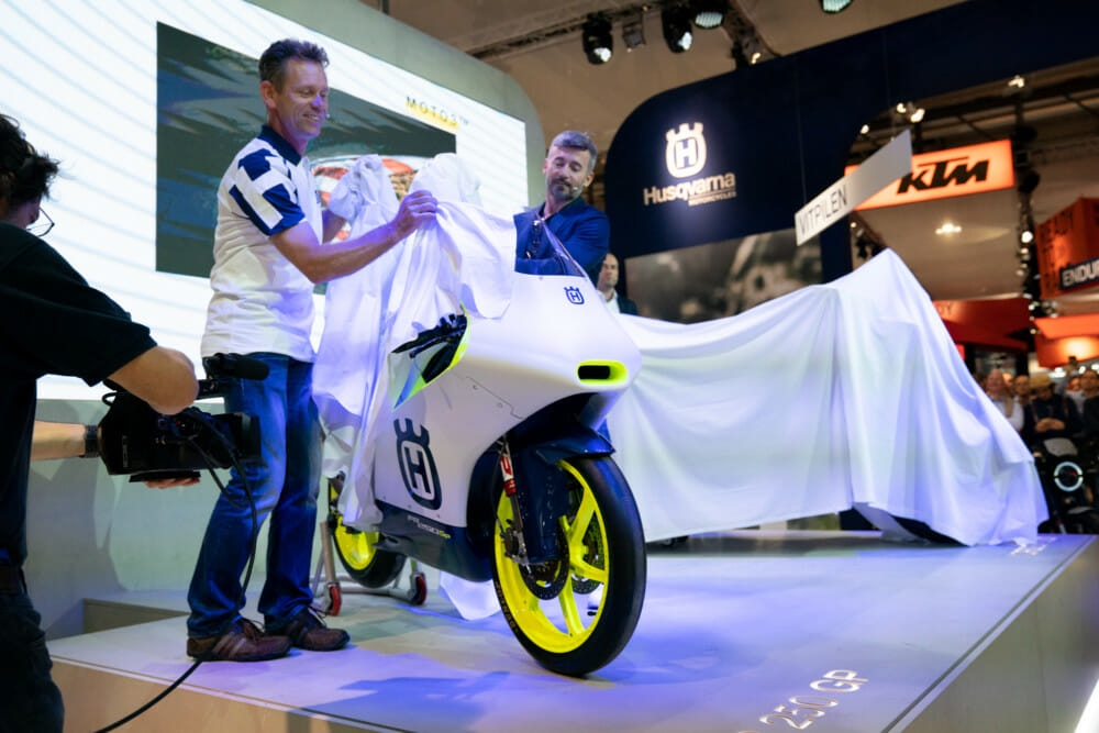 Husqvarna Motorcycles Returns to Moto3 Competition with Max Racing Team | Satellite team owned by Max Biaggi will field Romano Fenati and Alonso Lopez in the 2020 season on the new Husqvarna FR 250 GP machine.
