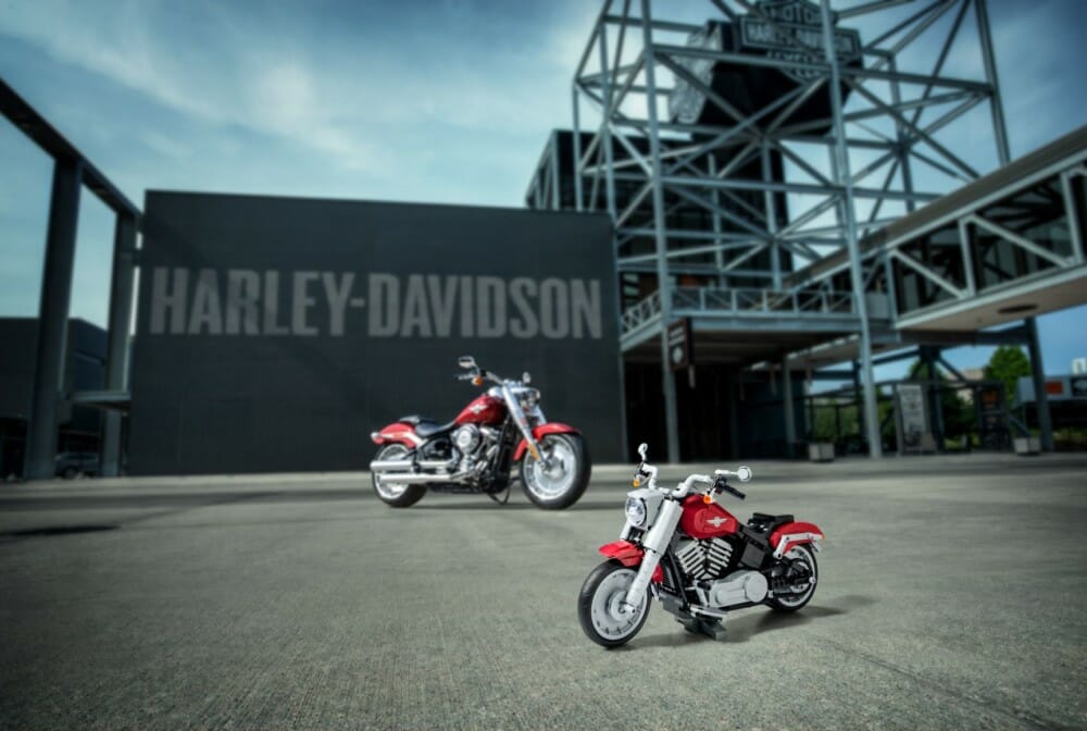 Harley-Davidson Fat Boy LEGO Creator Expert collection