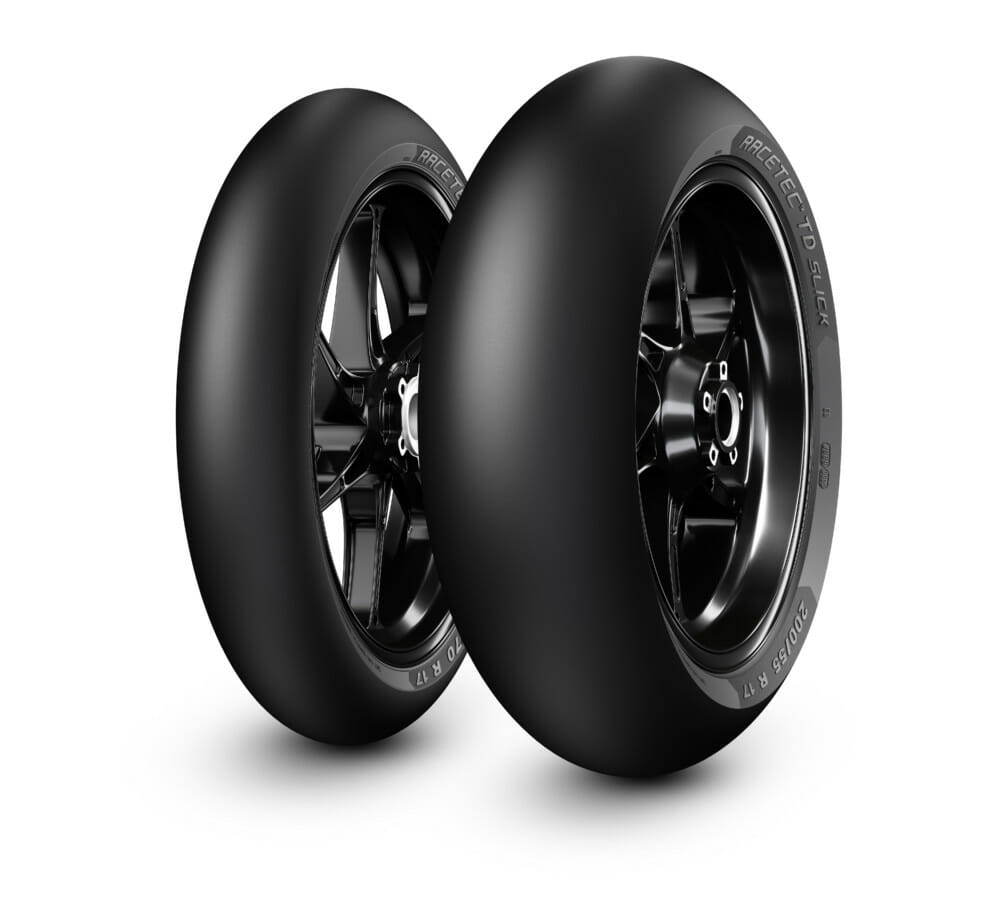 Racetec™ TD Slick is a slick tire for the track