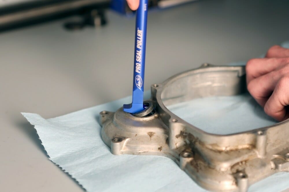 Motion Pro Seal Puller Tool is specifically designed to remove seals with ease.