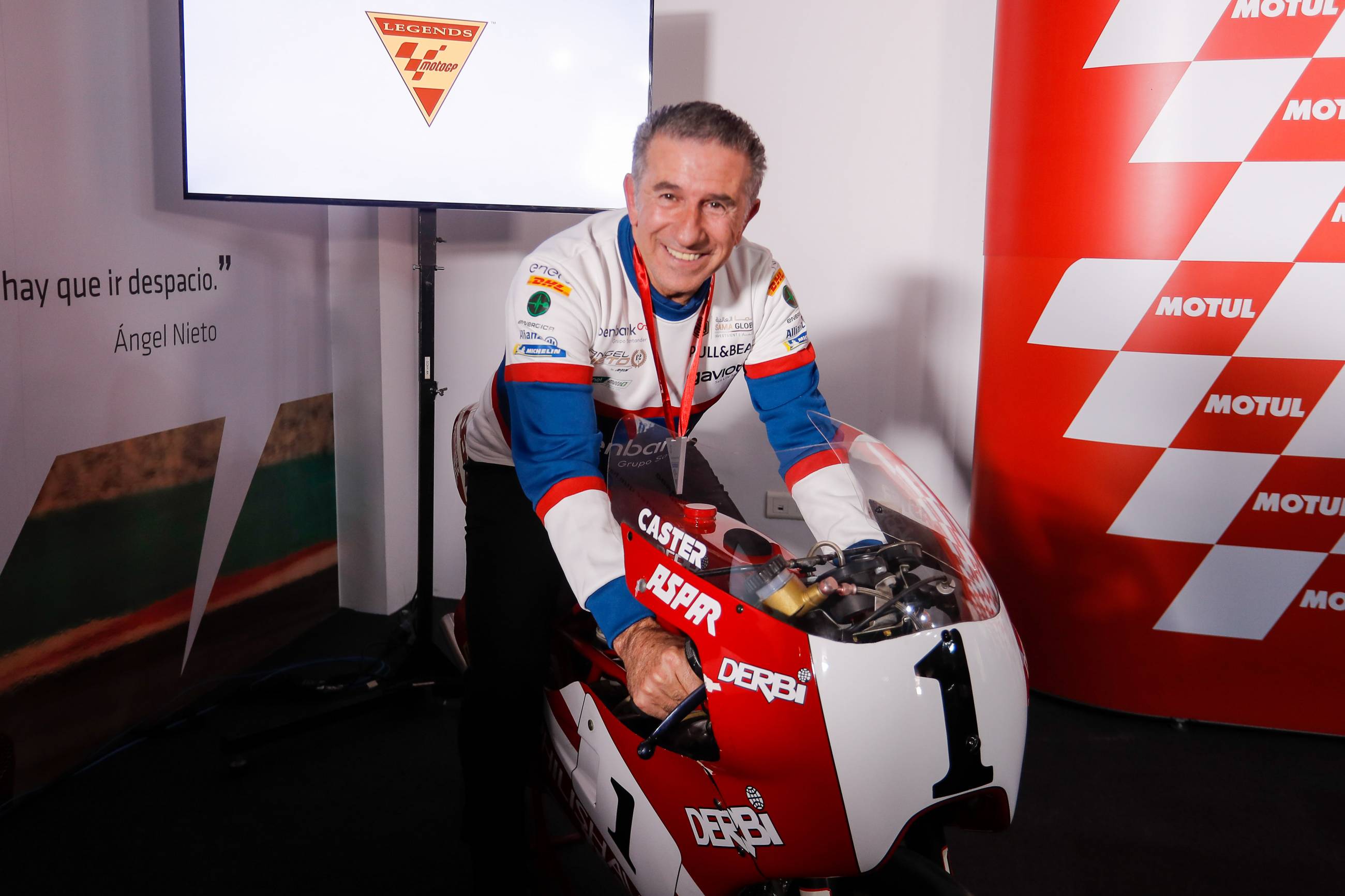 Four-time World Champion Jorge Martínez “Aspar” joins a select group of riders in the history of Grand Prix racing, including the likes of Ángel Nieto and Giacomo Agostini, as a MotoGP Legend.