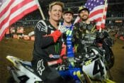 Suzuki Legend and multi-time AMA Supercross and Motocross Champion Ricky Carmichael visited New Zealand to take part in some Supercross races at the weekend and will raise money for charity.