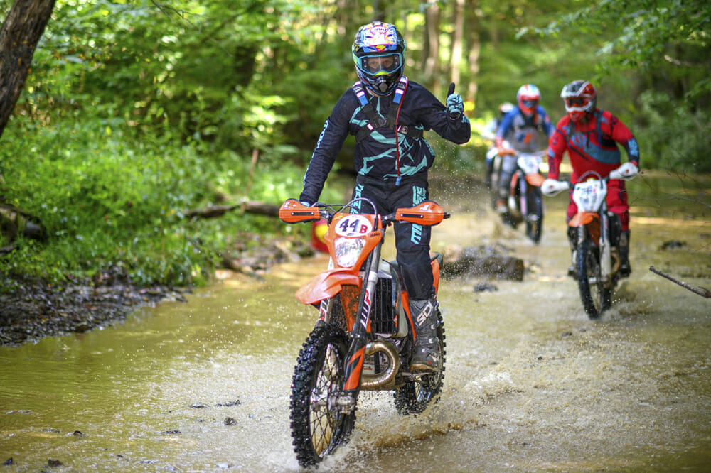 We went enduro racing for our 2020 KTM 250 XC-W TPI Review of KTM's TPI two-stroke to see how it competes.