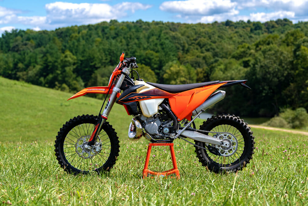 You get a lot of “enduro” for the KTM 250 XC-W TPI’s $9799 asking price.