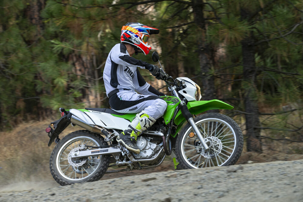 2020 Kawasaki KLX230 Review | The KLX250 dual sport now has a little brother to play around with in the all-new KLX230.