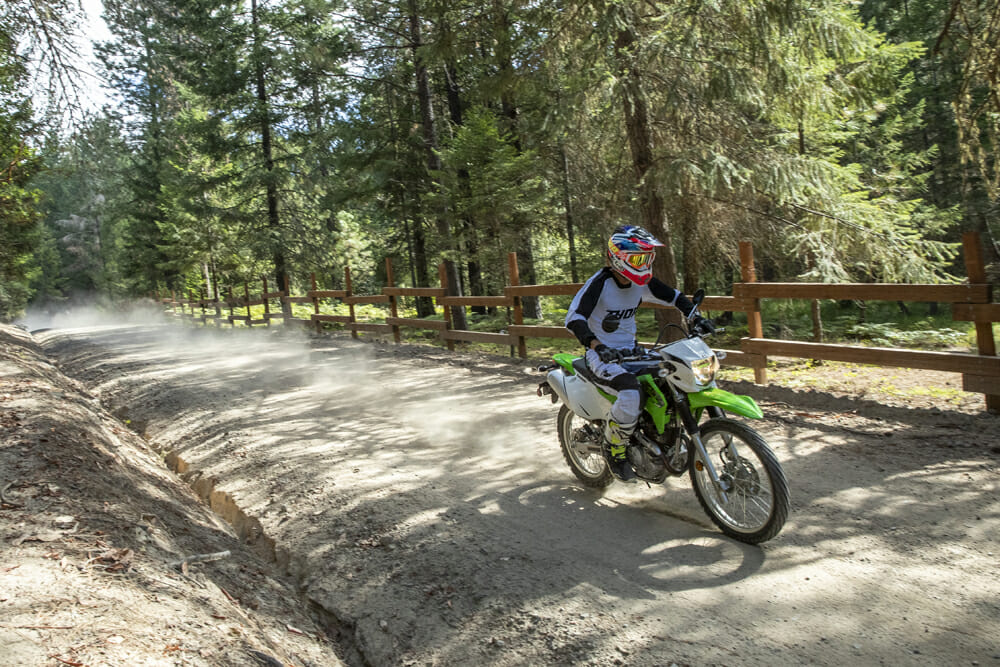 2020 Kawasaki KLX230 Review | The KLX250 dual sport now has a little brother to play around with in the all-new KLX230.