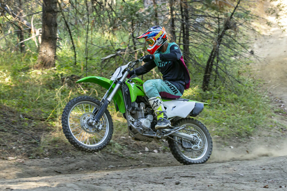 2020 Kawasaki KLX300R Review | The new KLX300 can trace some of its roots back to the '90s, but it features several important technological advances over the older 300.