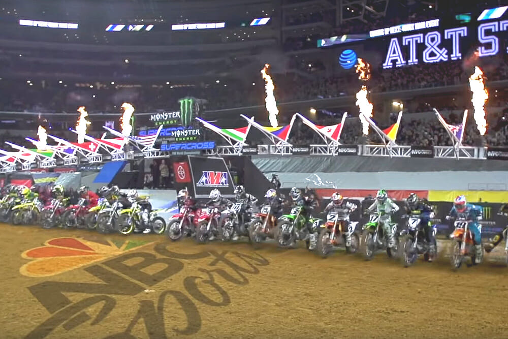 2020 Monster Energy Supercross TV Schedule Announced