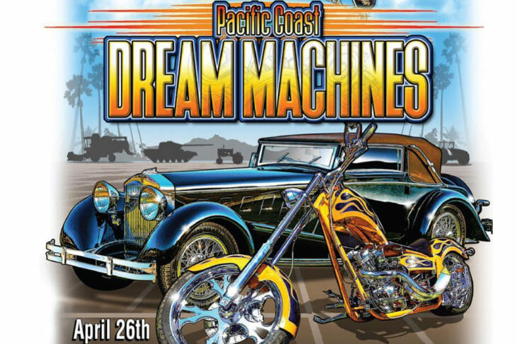 30th Pacific Coast Dream Machines Show, April 26, 2020