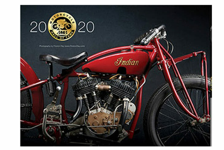 2020 AMA Motorcycle Hall of Fame Calendar