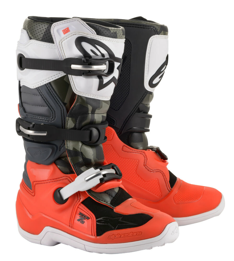 Alpinestars Limited Edition Magneto 19 Tech 7S Boot ($209.95) comes in youth sizes 4-8