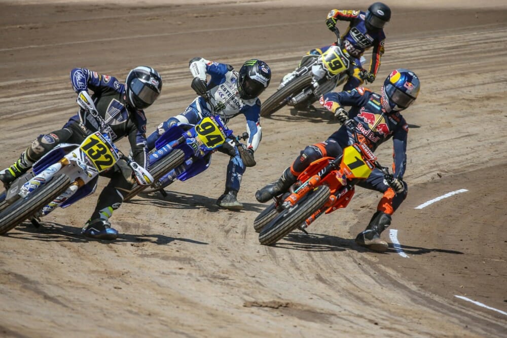 American Flat Track Singles Racing