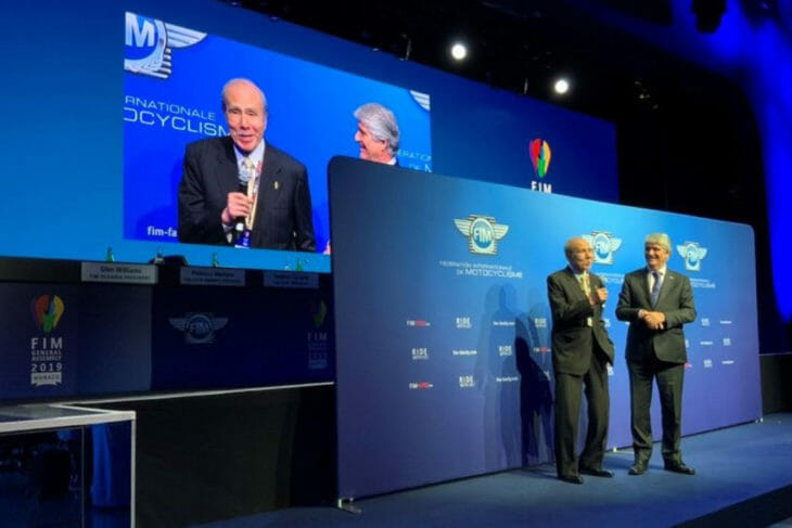 Arai Helmet Awarded First-Ever FIM Gold Medal as a Maker of Safety Equipment for Motorcycle Riders