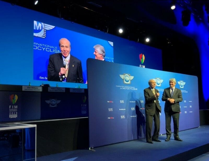 Arai Helmet Awarded First-Ever FIM Gold Medal as a Maker of Safety Equipment for Motorcycle Riders