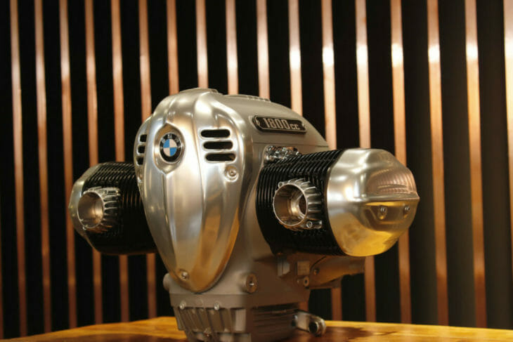 The BMW R 18's Big Boxer is the highest-capacity two-cylinder boxer engine of all time.