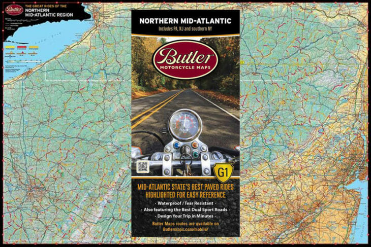 Butler Maps Releases Northern Mid Atlantic G1 Map