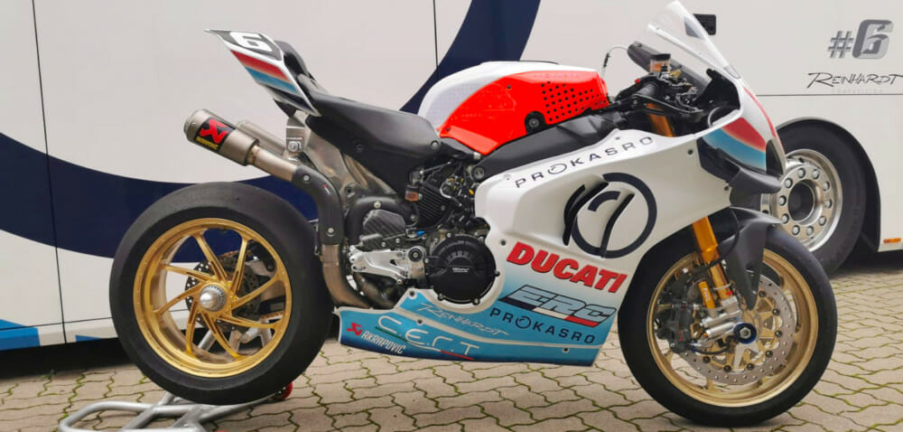 Team ERC Endurance’s Panigale V4R 