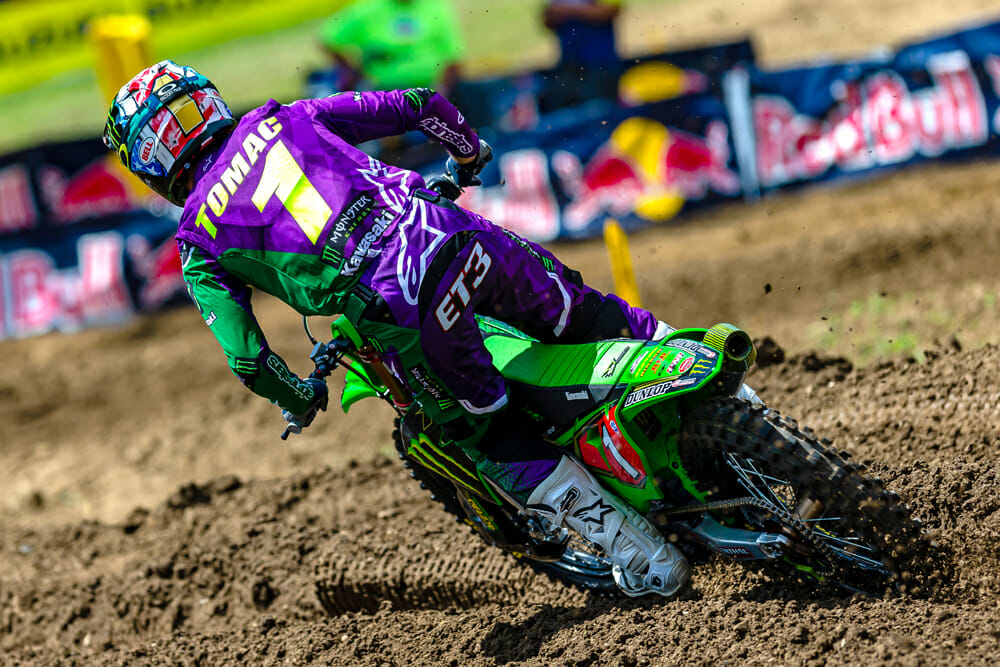 2019 450MX AMA Pro Motocross Champion Eli Tomac at Ironman, round 12.