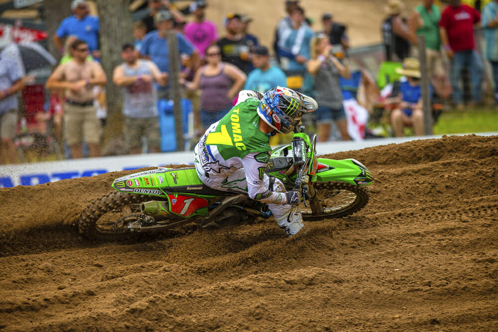 2019 450MX AMA Pro Motocross Champion Eli Tomac at Southwick, round six.
