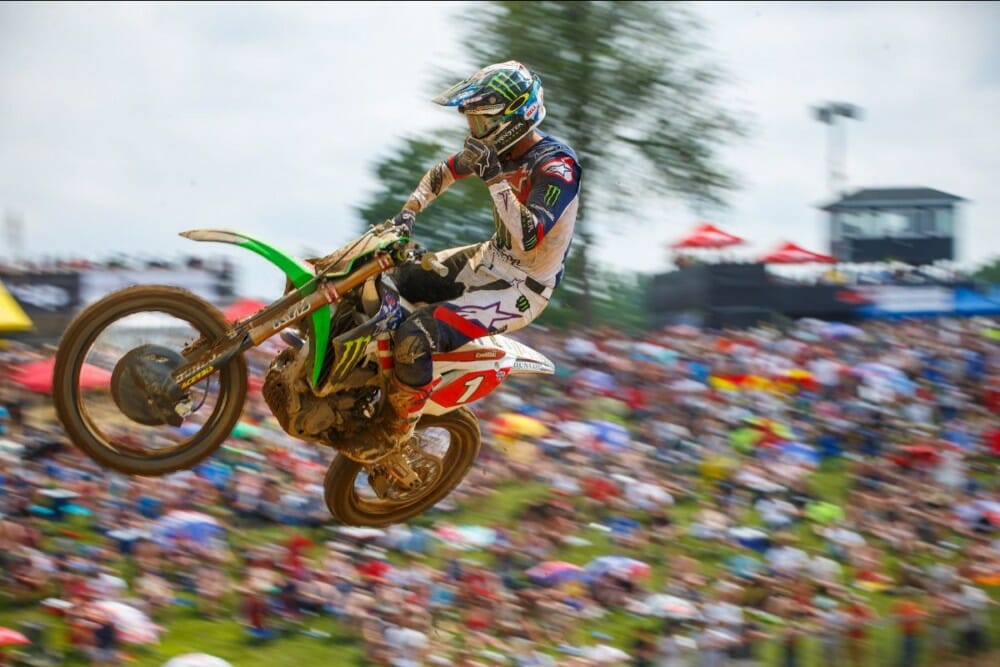 450 Class Champion Eli Tomac will make a run at a historic fourth straight title in 2020. Photo: Jeff Kardas