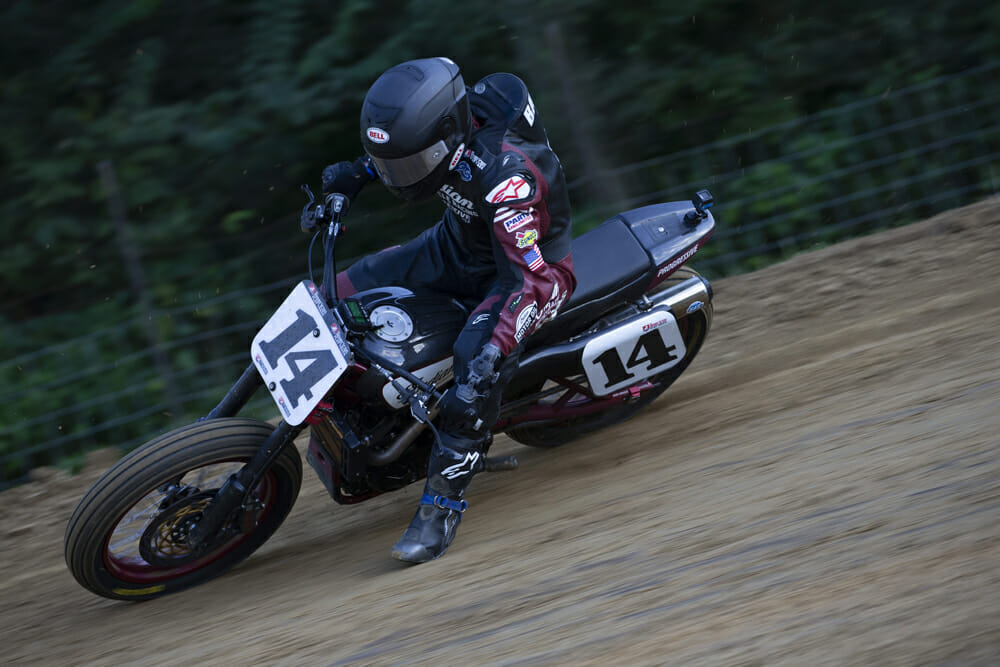 Factory Indian Motorcycle Flat Track Racer Briar Bauman