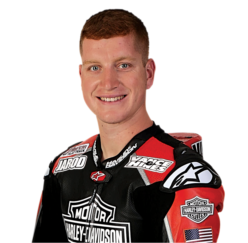 Harley-Davidson 2020 Factory Flat Track Rider Jarod Vanderkooi